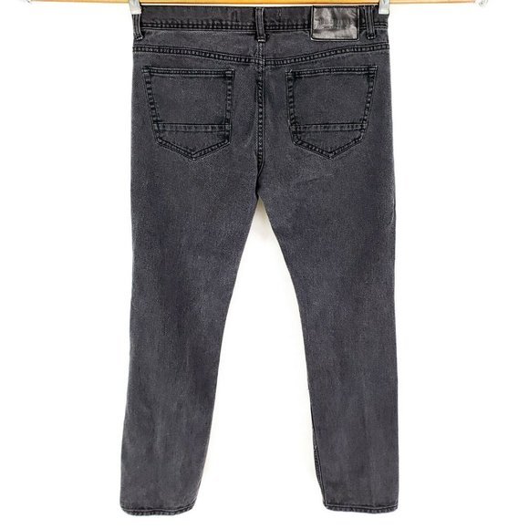 ODD CULTURE Distressed Black Jeans 36x32 Straight - Picture 2 of 7